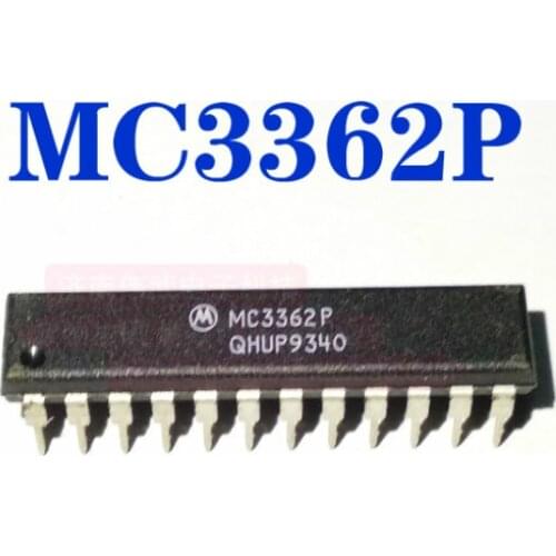 Xinyuan MC3362P MC3362 double frequency FM receiver chip DIP-24 encapsulation can play 10pcs/lot 100%new