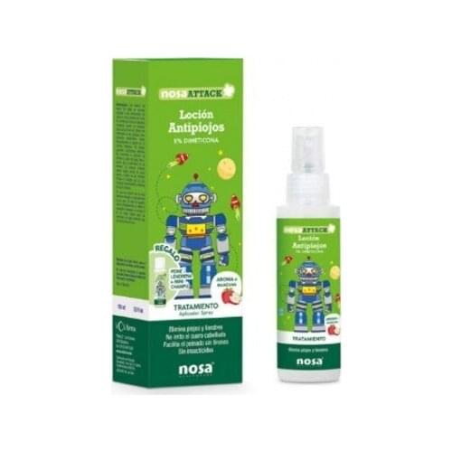 NOSA DIMETICONA LOCION ANTIPIOJOS MANZANA 100ML