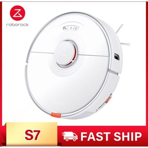 2021 Newest Roborock S7 Robot Vacuum Cleaner,4X Better Mopping,Intense Sonic Mopping,All New Rubber Upgraded Floating Brush