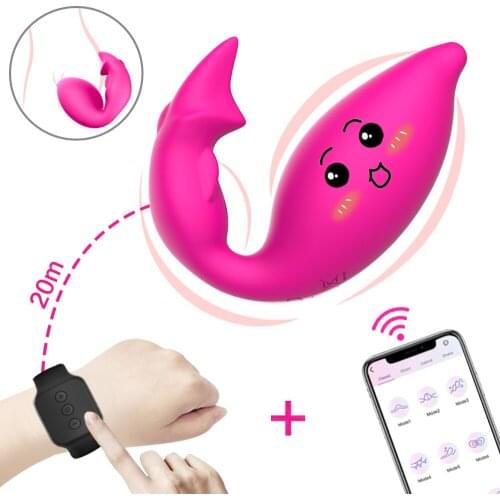 Sex Toys Bluetooth Dildo Vibrator for Women Wireless APP Remote Control Vibrator Wear Vibrating Panties Toys for Couple Sex Shop