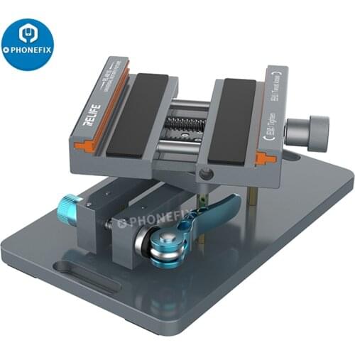 Universal Rotatable Holder Fixture for iPhone Samsung Broken Back Rear Glass Housing Frame Remover Motherboard Battery Replace