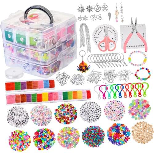 All In One Jewelry Making Supplies Kit 4655Pcs DIY for Jewelry Repairing