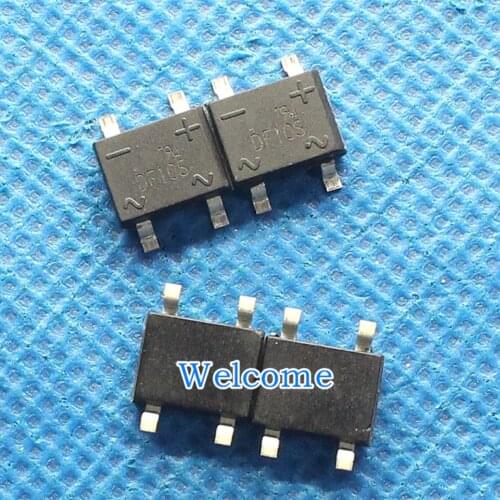 20Pcs/Lot/ DF10 DF10S 1A 1000V SMD rectifier bridge pile authentic GD DF10S