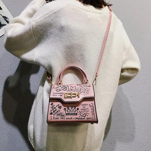 2021 Printing Crossbody Bags For Women Luxury Handbags Designer Famous Brand Bolsa Feminina Shoulder Bag Ladies Sac Main Leather