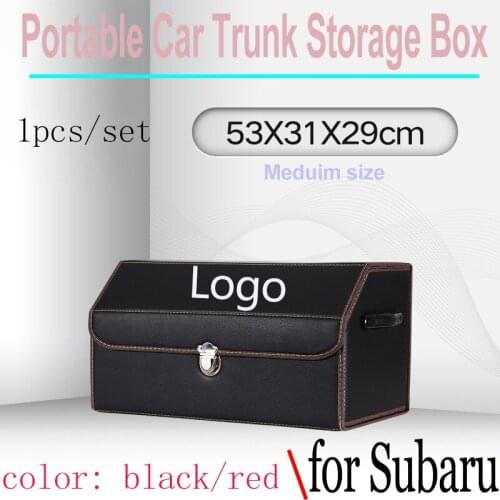 1pcs/set Auto Car Trunk Storage Box Rear Folding Multipurpose Collapsible Cover for Tribeca Legacy Outback Impreza Forester Impr