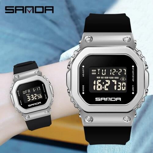 Fashion Men Sport Watch Waterproof Military Electronic Wristwatch Man Square LED Digital Watches Women Luxury Relogio Masculino