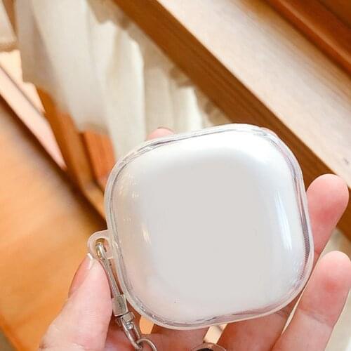 For Samsung Galaxy buds live / PRO Case Transparent Silicon Protect Hearphone Cover buds PRO Bluetooth Wireless Earphone Case