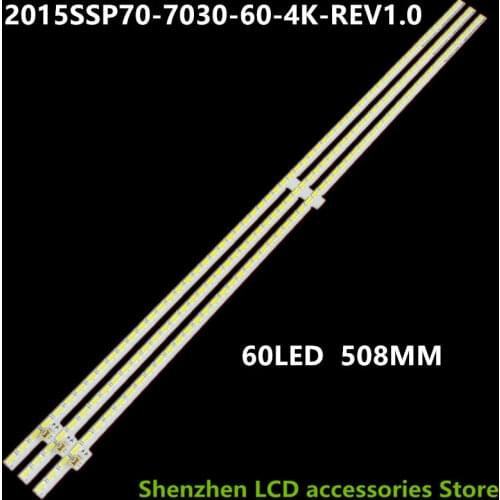 FOR Sharp LCD-70SU570A LCD-70SU575A LCD TV backlight strip 2015SSP70-7030-60-4K-REV1.0 LM41-00090R 60LED 508MM 100%NEW