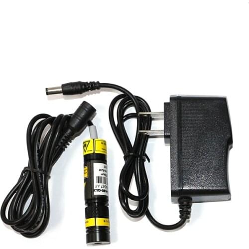 Focusable 780nm 100MW IR Infrared Laser Diode Module Laser line 120 degree W/ Adapter