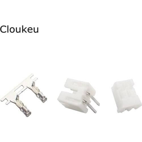 20set PH2.0 Bending Connector PH2.0mm (Plug+Socket+Metal reed) 2P 3P 4P 5P 6P 7P 8P 9P 10P 11P 12P