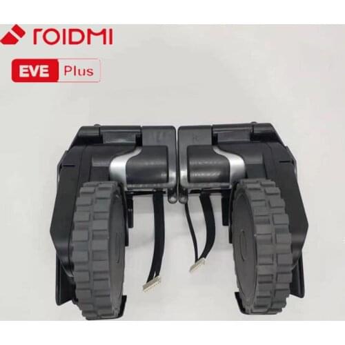 New Traveling Wheel for Original Roidmi Eve Plus Robot Vacuum Cleaner Spare Parts Replacement Left and Right Wheels