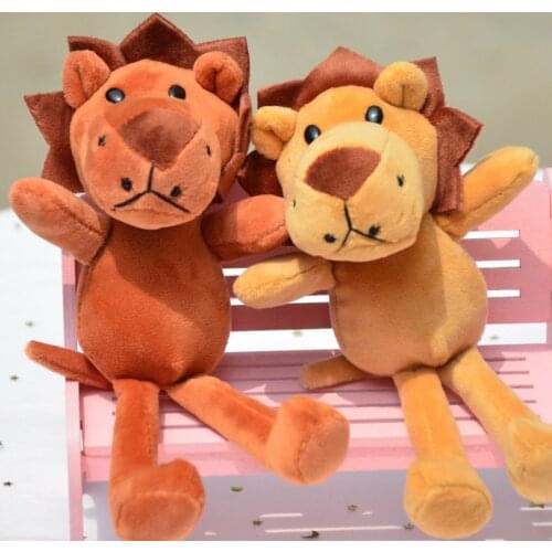 New lifelike cute fevarite Little lion Creative Exquisite Pendant Keychain Soothing doll plush toy 18cm kids funny soft gift