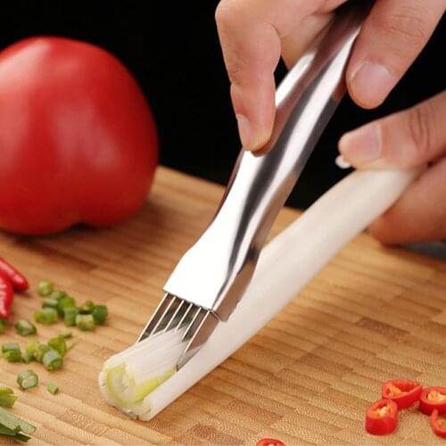 Knife Onion Garlic Vegetable Cutter Cut Onions Garlic Tomato Device Shredders Slicers Cooking Tools Kitchen Accessories