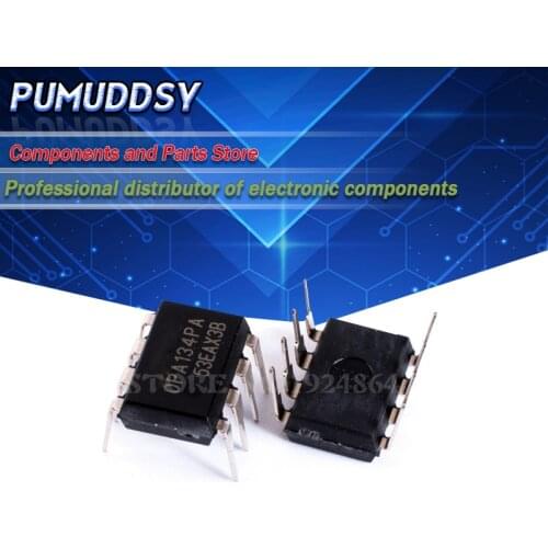 5PCS OPA134PA OPA134 DIP-8 High Performance Audio Single Op Amp IC