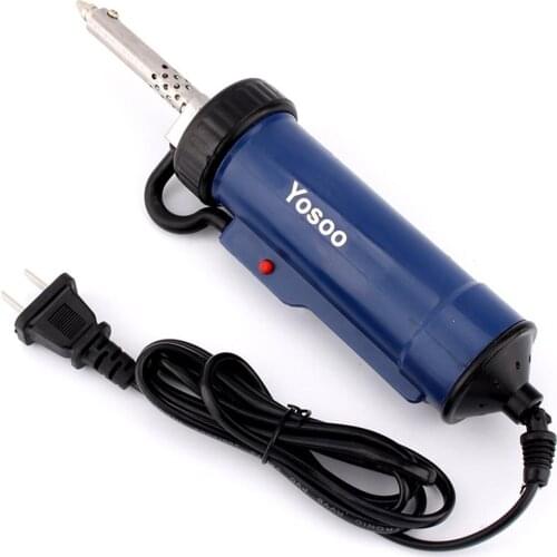 Soldering Iron Automatic Durable 30W Tin Sucker Tin Suction Device Iron Metal Desoldering Pump Welding Heating Sucker Pen