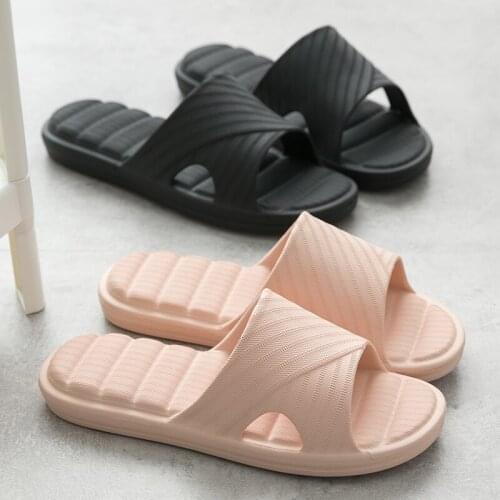 Slippers Shower Sandal Summer Slide Shoes EVA Soft Sole Comfortable Non-Slip Bathroom Beach Indoor Home Women Flip Flops