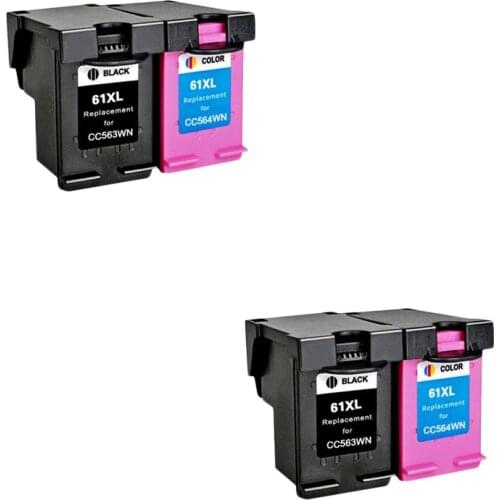 LuoCai Compatible ink cartridges For HP61 For HP 61 XL DeskJet 1000 1050 1050A 2050A 2510 3000 3050 3050A ENVY 5530 4500 Printer