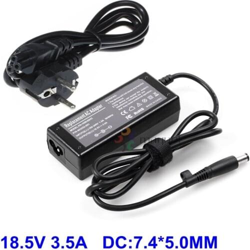 18.5V3.5A 65W 7.4*5.0mm Laptop AC Adapter Charger For hp Compaq 2230s Notebook PC 4310s 4410s 4415s 4416s 4510s DV5 DV6 DV7