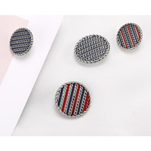 10pcs Metal Buttons For Clothing DIY Apparel Sewing Decorative Button For Crafts Accessories GT-9049