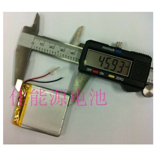 3.7V polymer lithium battery 504045 900MAH Bluetooth headset clip wireless phone Rechargeable Li-ion Cell