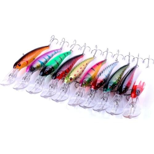 7Pcs/lot Minnow Fishing Lure 16CM-27G high quality Hard Bait 2# Hooks Fishing Tackle Isca Artificial 2016 Japan Wobbler Swimbait