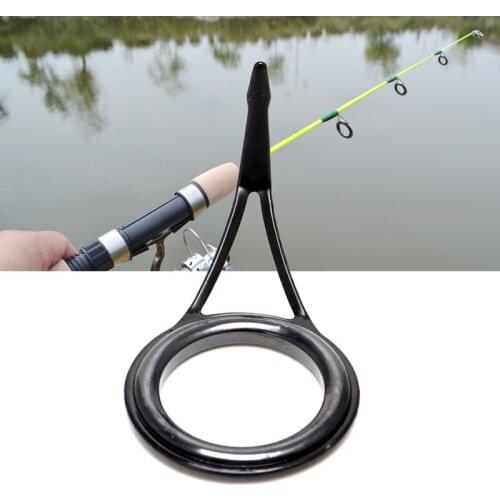 8pcs 8 Size Fishing Rod Guide Tip Top Ring Circle Pole Repair Kit Set Fishing X3UA