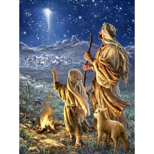 5D Diamond Painting Full Square Religion Picture Rhinestones Diamond Mosaic Full Set Cross Stitch Kits Diamond Art