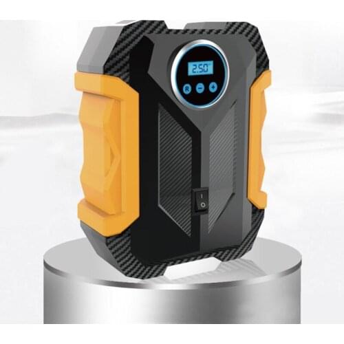 Tire Inflator Portable Air Compressor for Car with Digital Pressure Gauge LED Light Mini Rechargeable Electric Air Pump