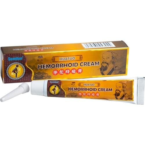 20g/Box New 2019 Arrival Chinese Hemorrhoids Ointment Cream Musk Materials Effective Treatment Mixed Hemorrhoids Plaster