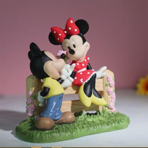 New style Disney co-branded Mickey Minnie wedding love series ceramic decoration gift AG2612