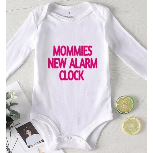Clothing for Babies Toddler Girl Fall Clothes Winter Jumpsuit Kids Rompers Boy Clothing Cotton Rompers Printing Mommy