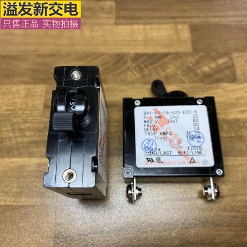 Original new 100% BA1-B0-14-625-H22-E 25A 80V 1P equipment circuit breaker