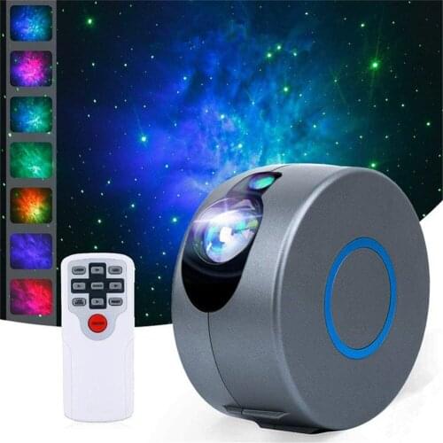 Starry Sky Projector Galaxy LED Light USB Colorful Party Night Light Atmospher Bedroom Beside Lamp