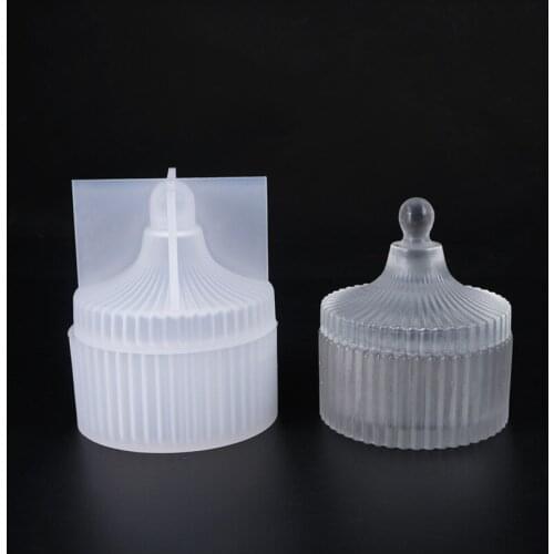 Transparent Silicone Mould necklace lanugo mold Resin Decorative Craft DIY stripe storage box epoxy resin molds for jewelry