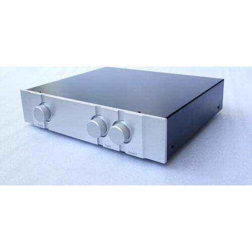 Size (mm) : W430 H90 L362 Iron - aluminum combination front - stage chassis good heat dissipation