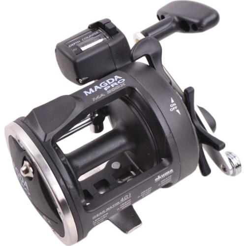 Okuma MAGDA Ma-30dx fishing reel Boat fishing Reel with counter Bait casting Right hand reel Sea Fishing trackle