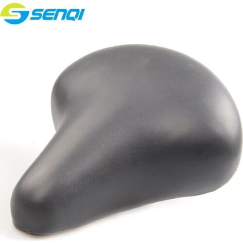 Super Soft PU Leather 26*22cm Bicycle Seat Electric Bike Mountain Bike Spring Saddle BZE022