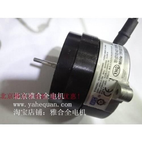 AC 220V 7W Axial Flow Fan Capacitor Operation Asynchronous Motor External Rotor Motor