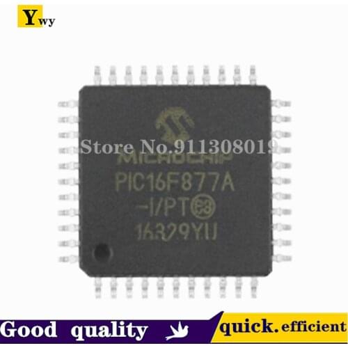10PCS/LOT PIC16F877A-I/PT TQFP44 16F877 microcontroller chip original authentic brand new spot