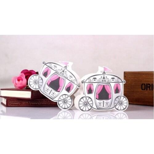 10pcs/lot Cinderella Enchanted Carriage Marriage Box Wedding Favor Boxes Gift box Candy box