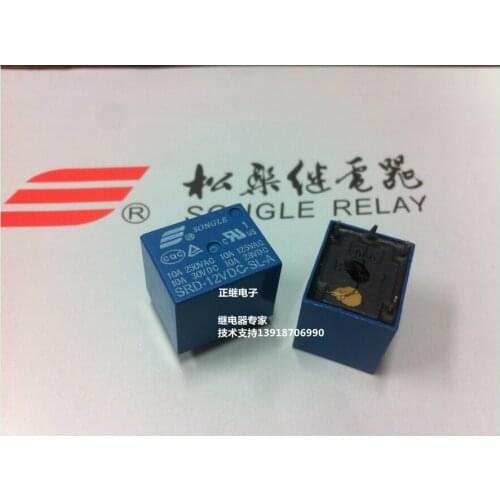 5pcs/lot Original Relays SRD-12VDC-SL-A SRD-24VDC-SL-A SRD-48VDC-SL-A