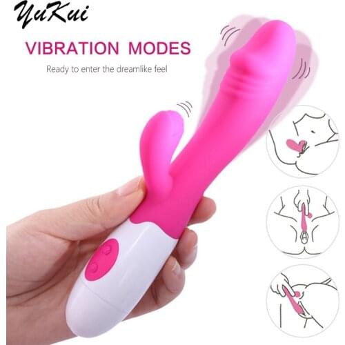 Sex toys for women G Spot Vibrator Dildo Dual Vibration Silicone Masturbator Female Vagina strong Stimulation Clitoris Massage