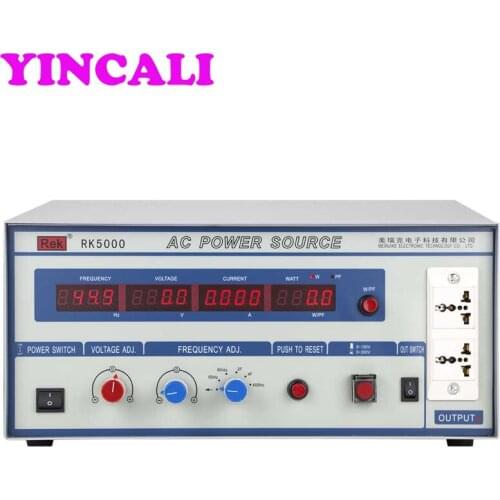 Multifunctional Variable Frequency Power Supply RK5000 AC Power Source Conversion Power Supply Frequency Digital Power Meter