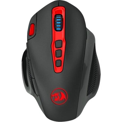 Redragon M688 SHARK 5000 DPI Programmable Wireless Gaming Mouse With 10 Buttons for Laptop PC