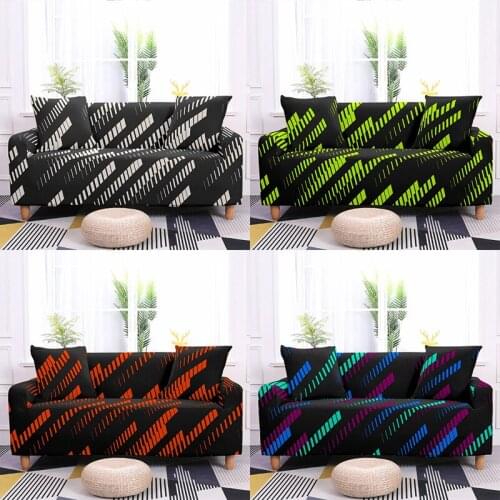 All-inclusive High Elastic Sofa Cover Digital Printing Soft Smooth Couch Covers for Living Room All-season Universal Slipcover