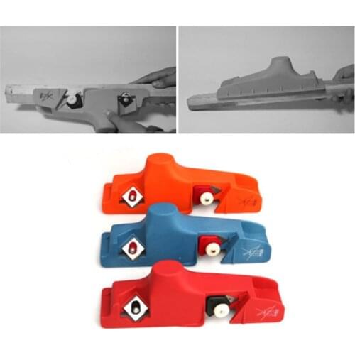 203F Gypsum Board Cutting Tool with Comfortbale Handle Edge Bander Durable Elastic Blade Portable Drywall Trimming