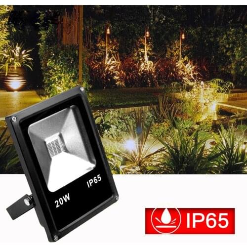 Sharelife Mini 20W White LED Flood Outdoor IP65 Waterproof Projector Light Surface Wall Lamp Advertising Lawn Lighting F-20W-W