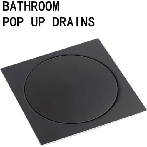 Drains Pop Up Foot Floor Drain Bathroom Shower Waste Grates Strainer Toilet Balcony Water Antiodor Bathroom Drains
