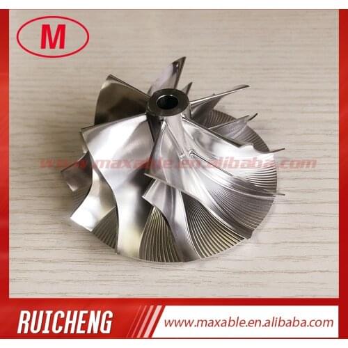 TD07S 57.69/78.00mm 6+6 blades Turbocharger milling/aluminum 2618/Billet compressor wheel