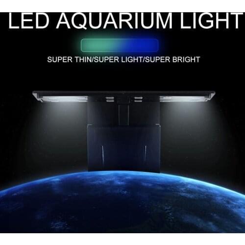 Aquarium light Aquarium lamp Fish tank light Aquarium decoration Ultra-thin LED fish tank clip light Waterweed lighting